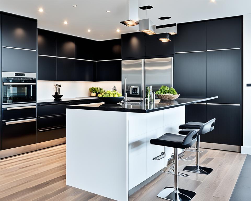 11 gorgeous kitchens with black worktops