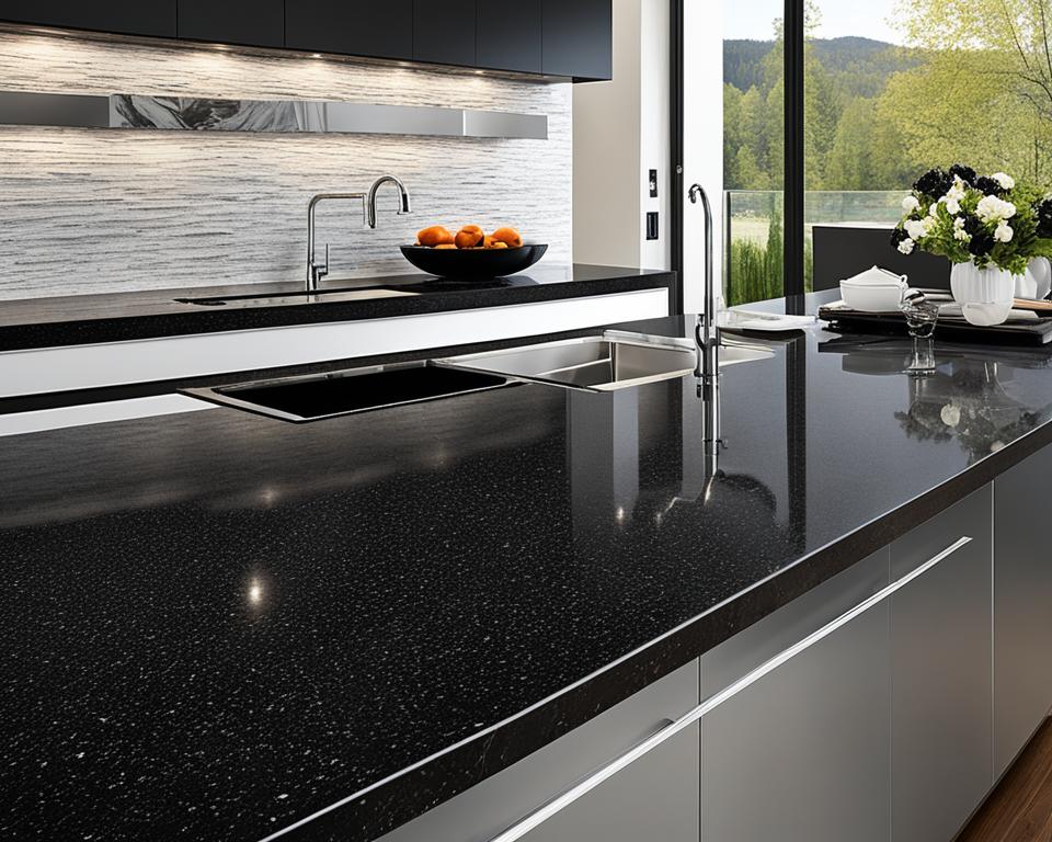 13 Black Granite Countertop Ideas