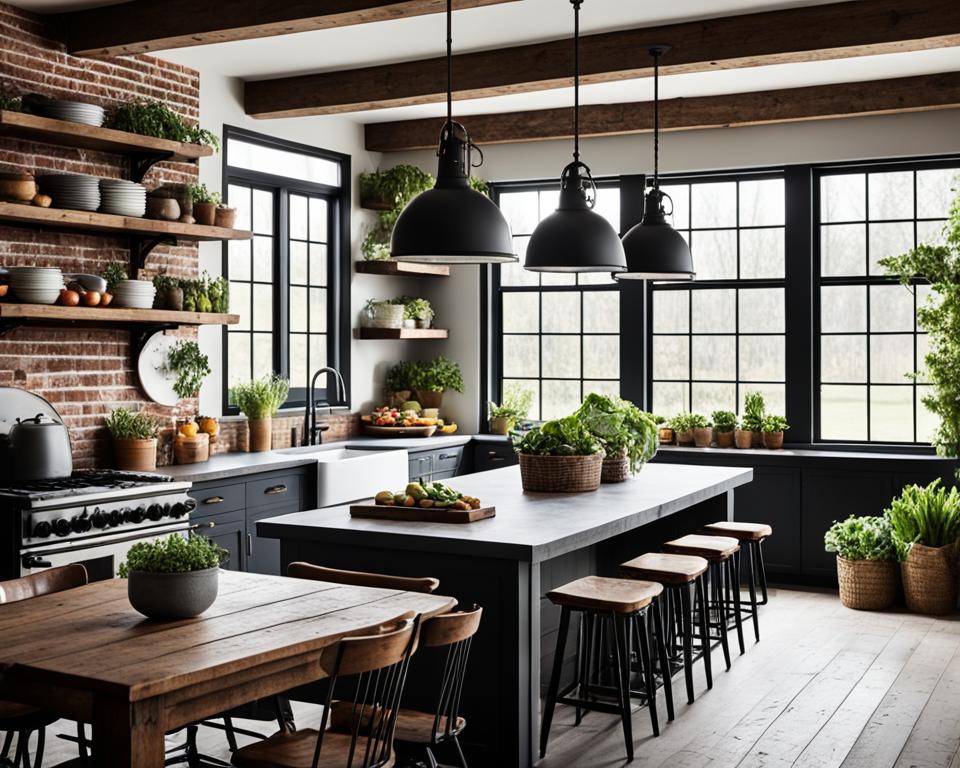 Navigate the Moody Farmhouse Kitchen Trend with Ease