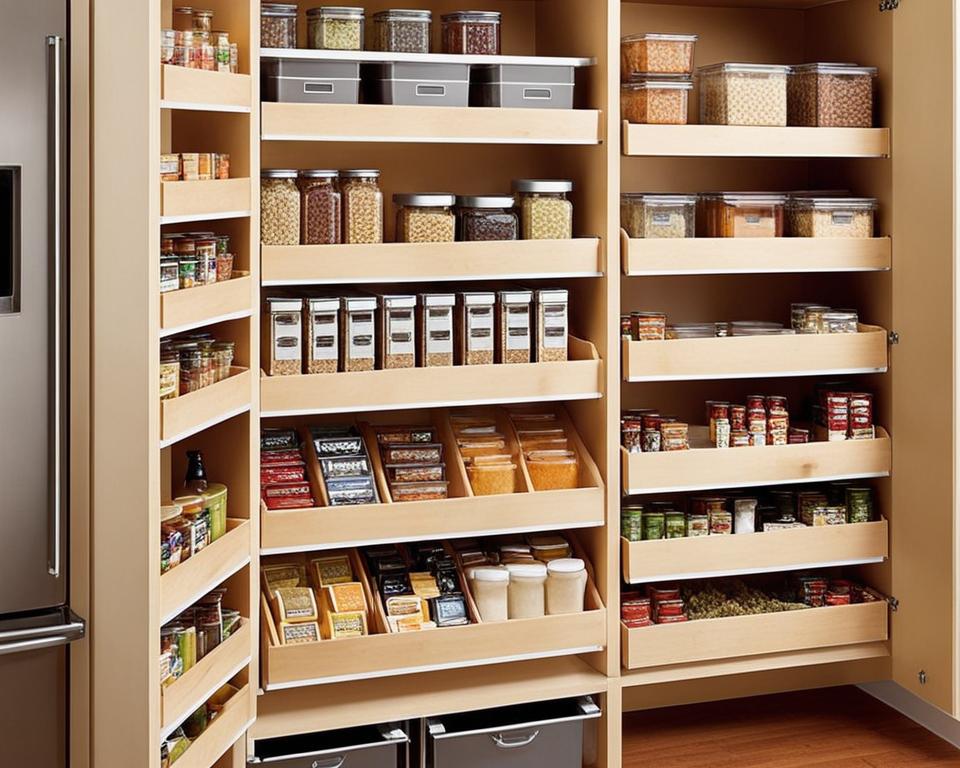 custom pantry shelving