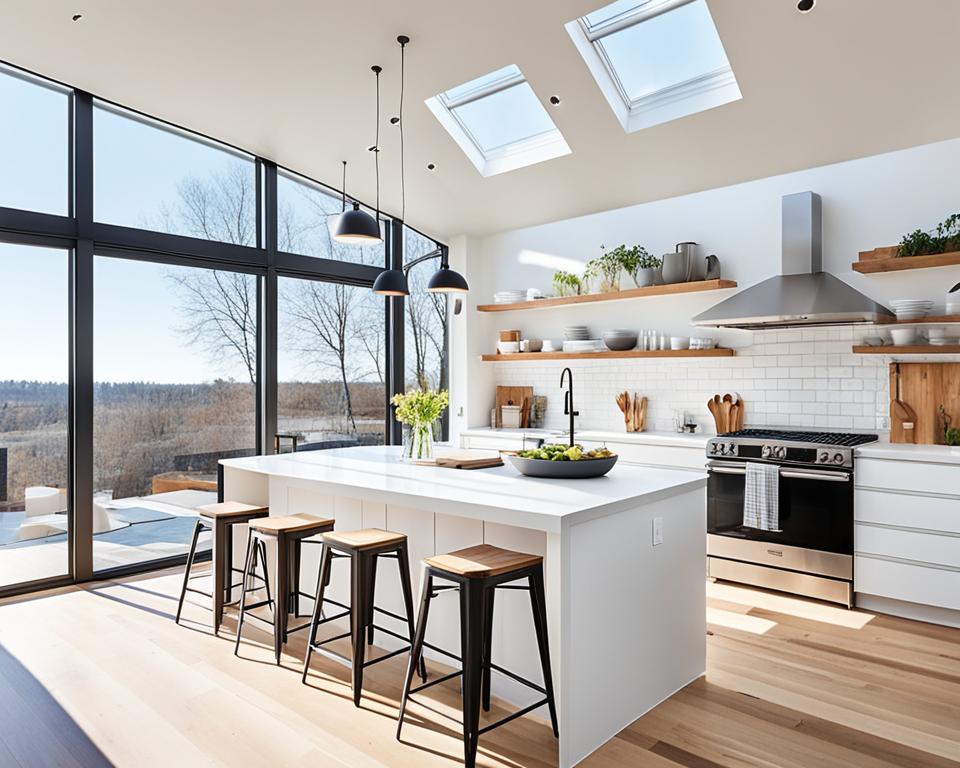 natural light in kitchen design