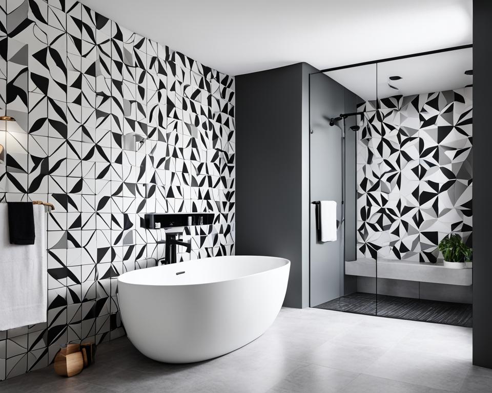 bathroom accent wall ideas