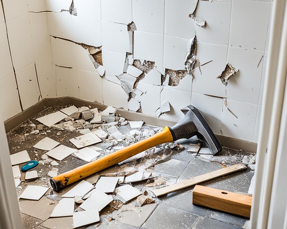 bathroom demolition tips