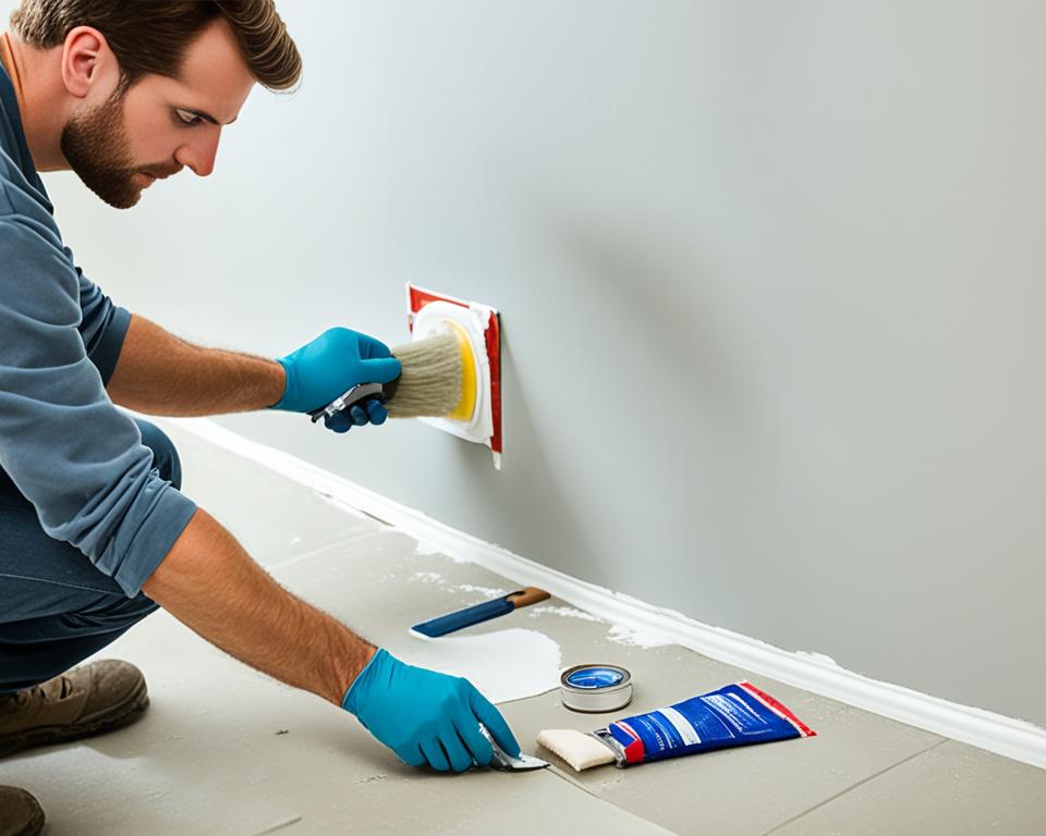 bathroom painting preparation