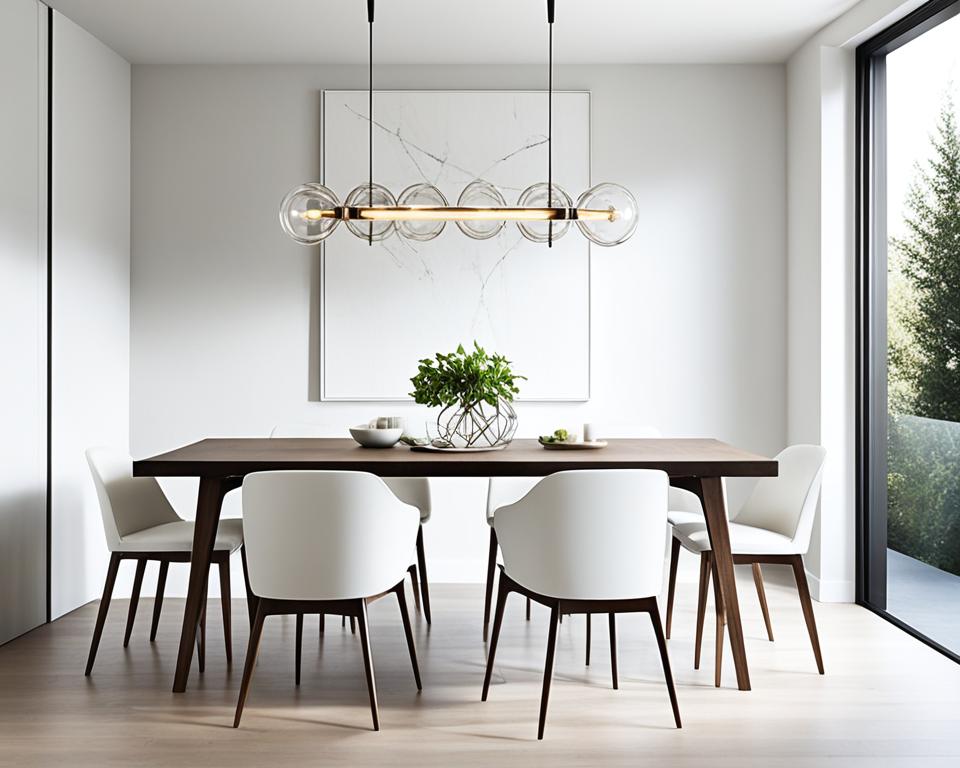 contemporary dining room tables