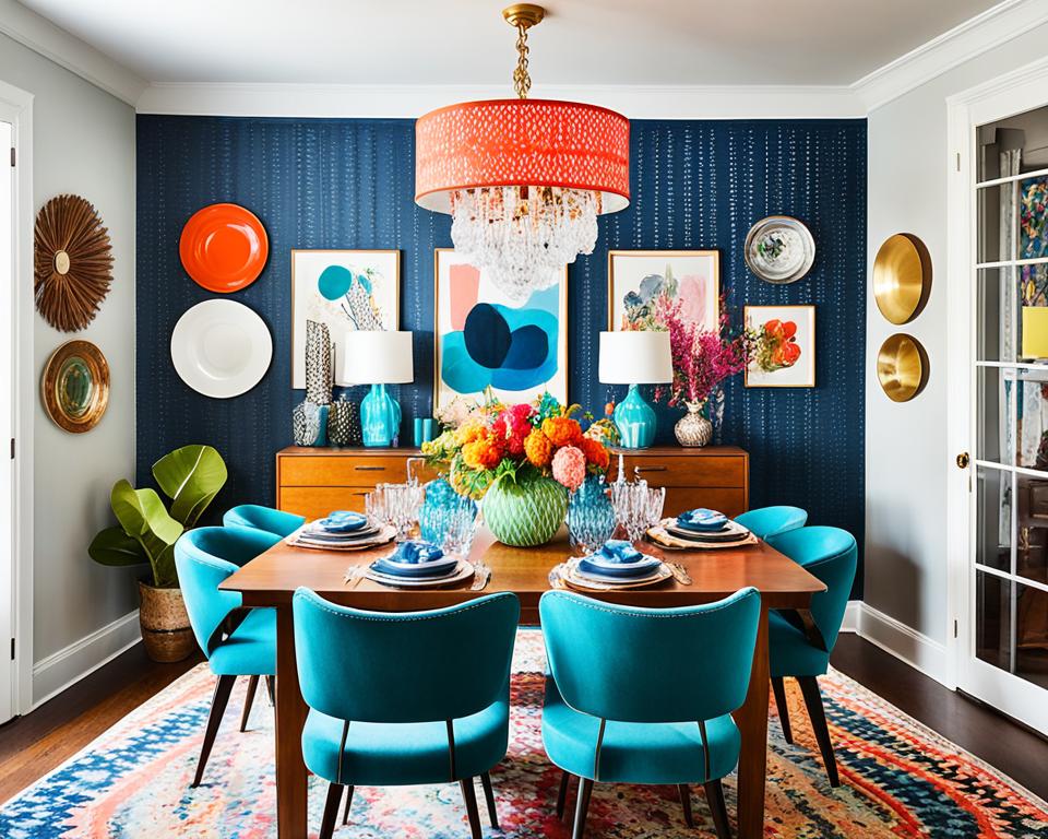 eclectic dining room transformations