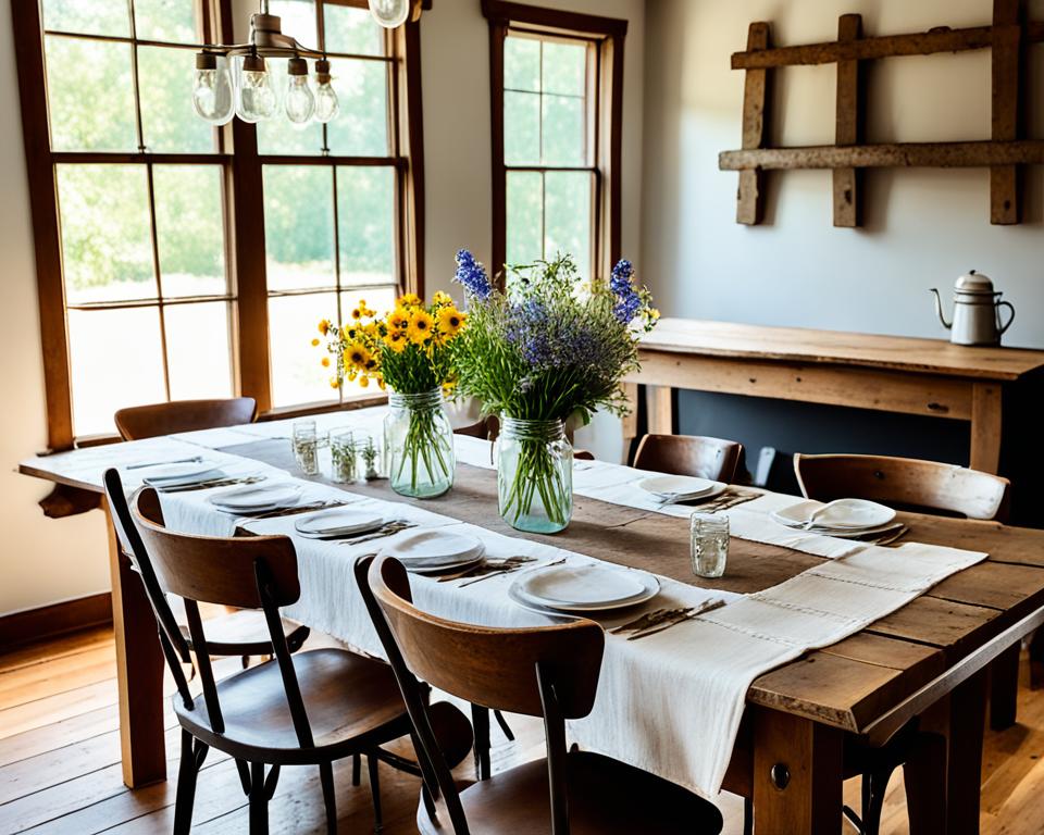 farmhouse dining room tables