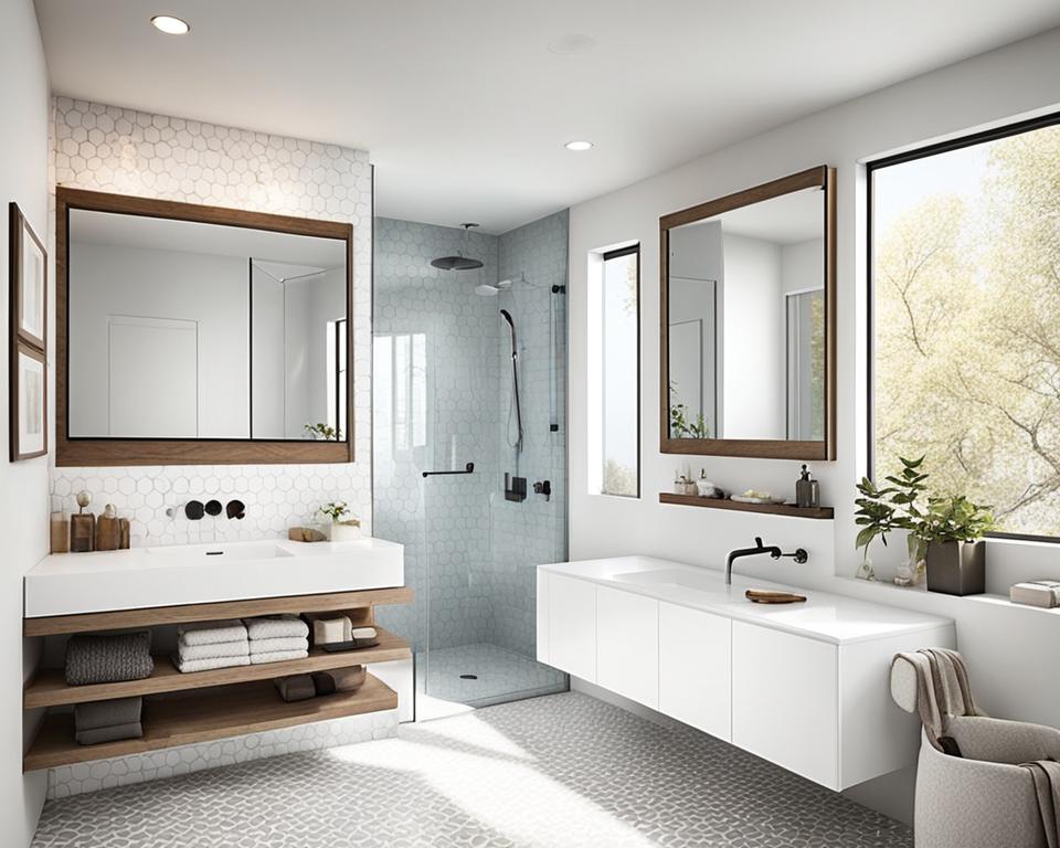 modern bathrooms