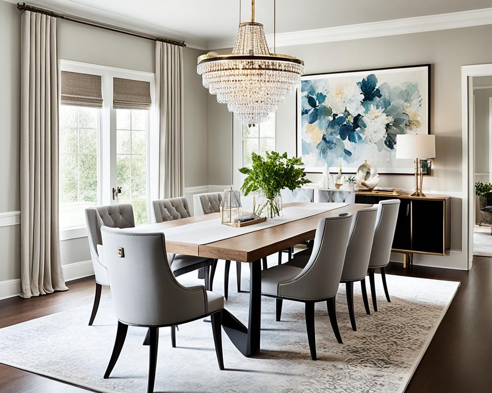 transitional dining room makeovers