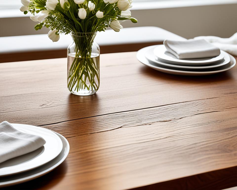 wood dining room tables