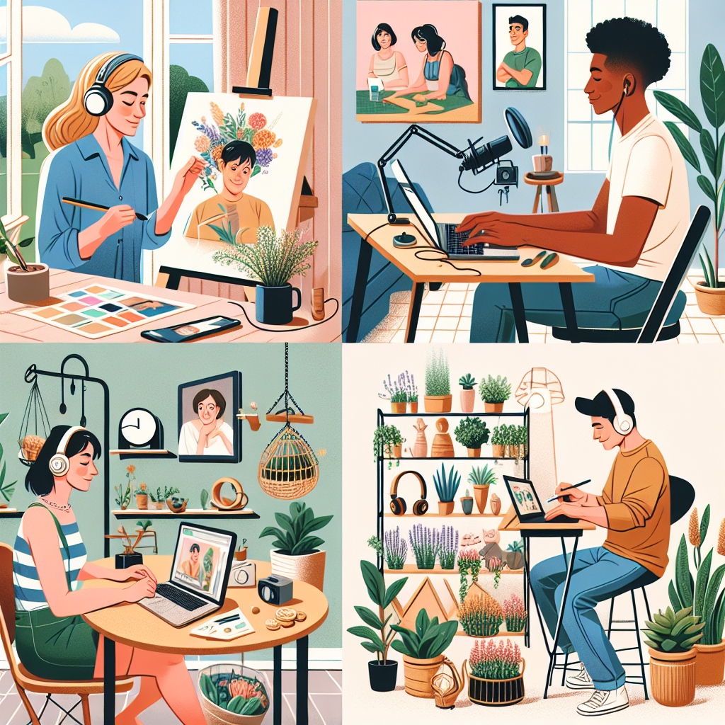 5 Creative Ways to Make Money From Home!