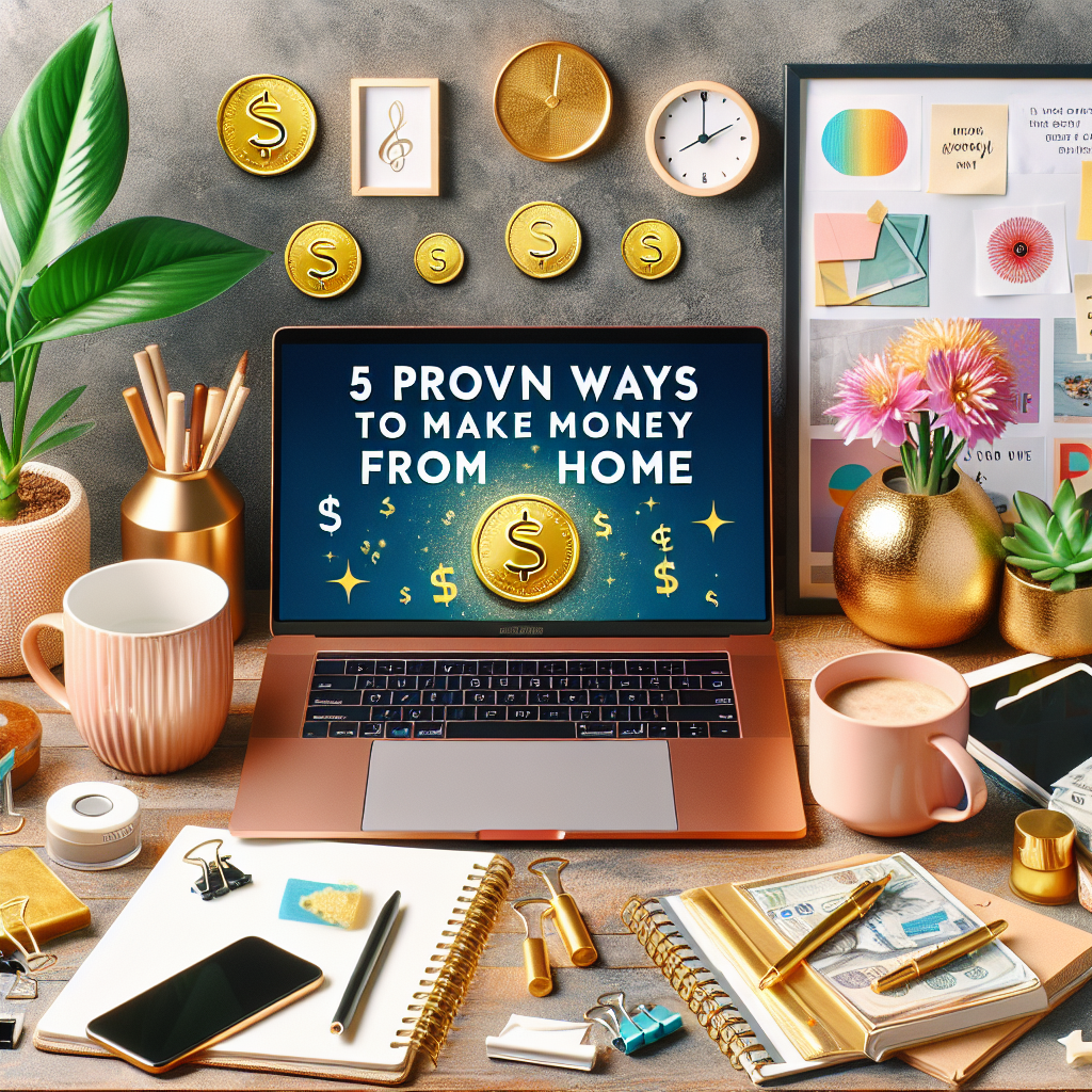5 Proven Ways to Make Money From Home!