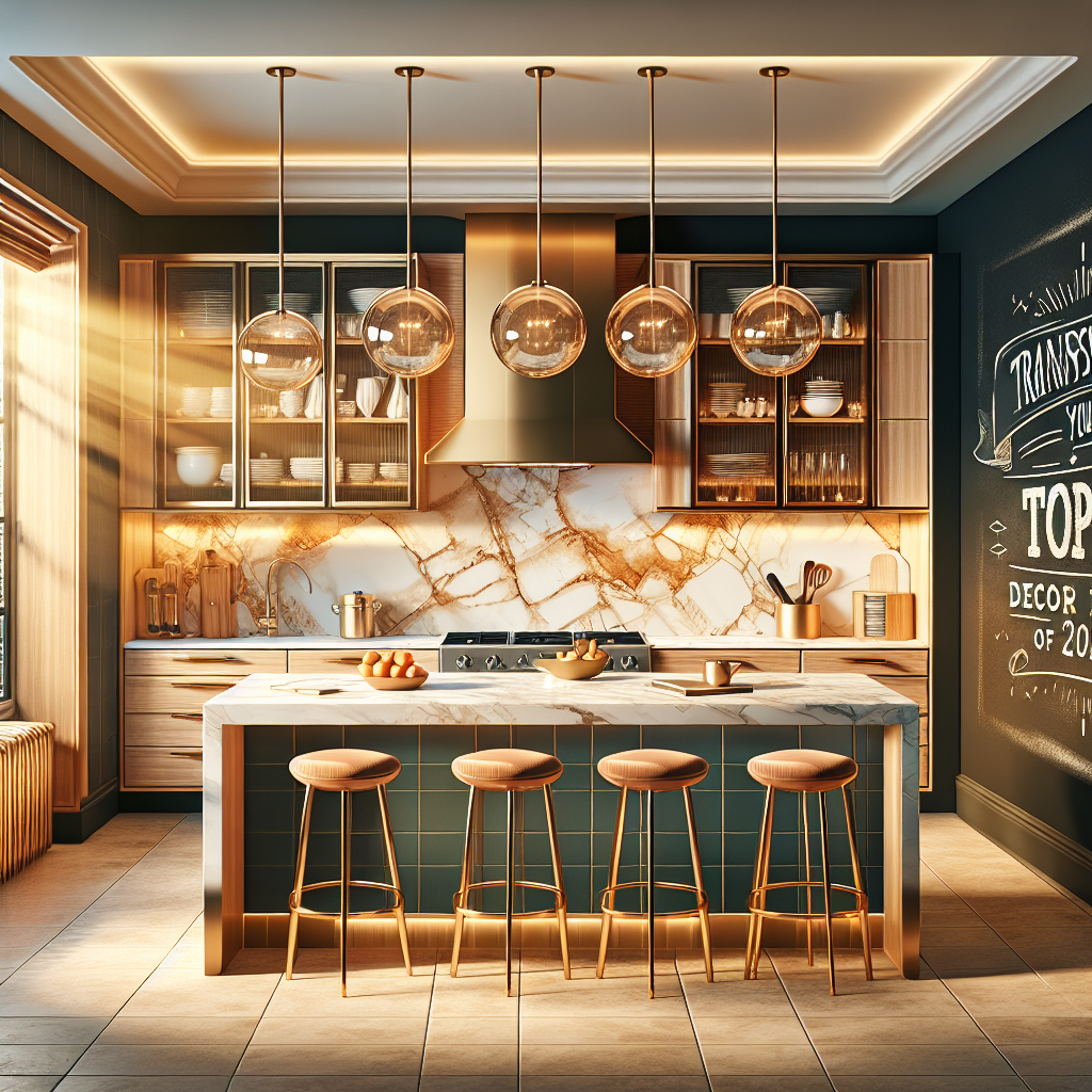 Transform Your Kitchen: Top Decor Trends of 2023