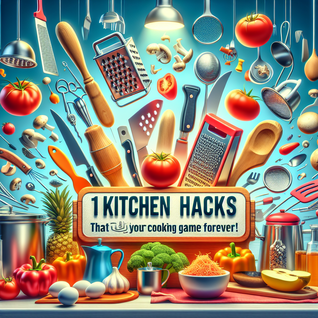 10 Kitchen Hacks That Will Change Your Cooking Game Forever!