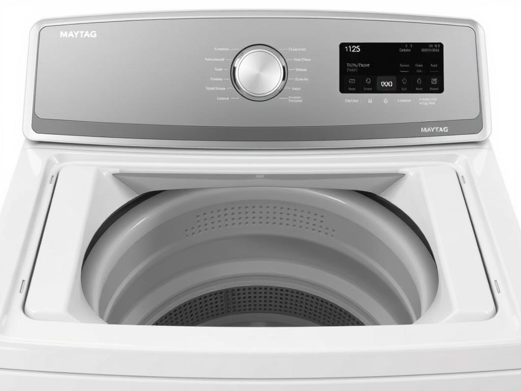 Maytag MVW6230HW top-load washing machine with PowerWash agitator and Extra Power button Maytag MVW6230HW top-load washing machine with PowerWash agitator and Extra Power button